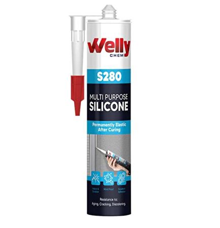 Welly Beyaz Silikon 280 gr