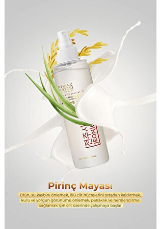 Jeonju Pirinç Mayası Sprey Toner - Tüm Cilt Tipleri İçin Yoğun Nemlendirici, Niasinamid İçeren, 200 ml