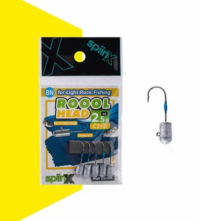 Spiinx Roool Head Jighead 2.5Gr 6 Numara İ̇Ğne 5Li Paket