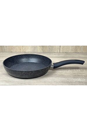 Ravelli Rockstar 22 cm Granit Tava Siyah