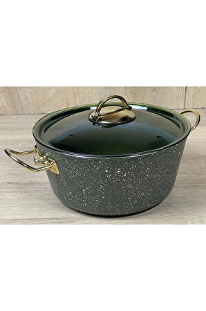 Morelli Türkan 24 cm Granit Tencere Yeşil