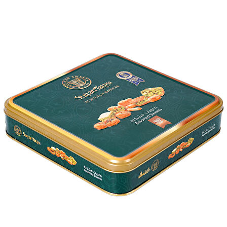 Karışık Baklava - Metal Kutuda 6lı Lezzet Koleksiyonu 1000gr