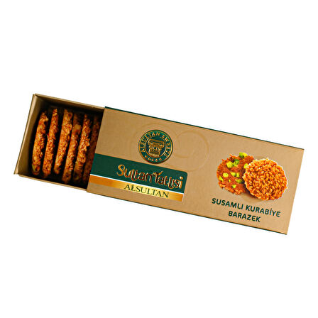 Barazek Susamlı Fıstıklı Kurabiye 80gr x 12 kutu