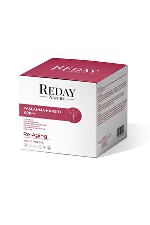 Yaşlanma Karşıtı Yüz Kremi 50 ml - Kırışıklık Azaltıcı Ve Sıkılaştırıcı Bakım Kremi