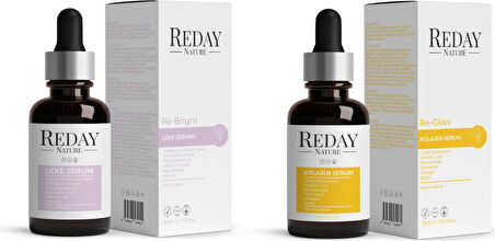 Leke Karşıtı + Kolajen Serum Seti - Cilt Yenileyici & Sıkılaştırıcı Bakım