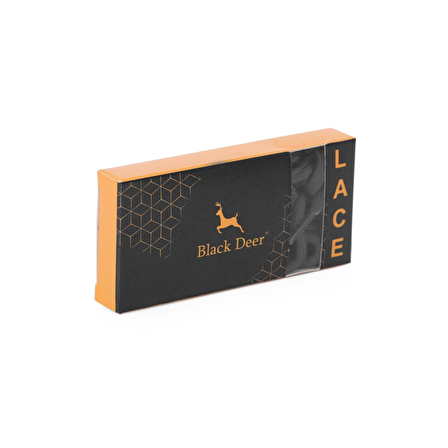 Black Deer Shoelace Haki Spor Ayakkabı Bağcık