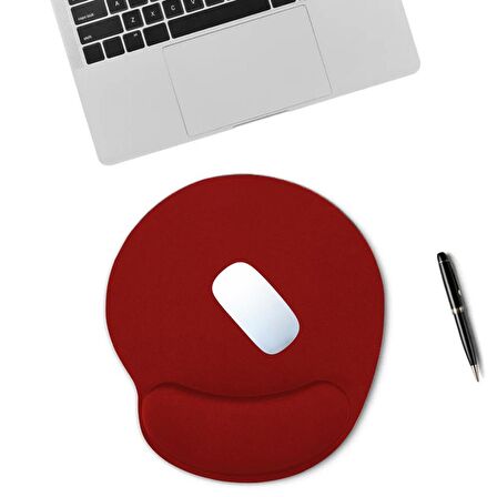 Bilek Destekli Ergonomik Jel Kaymaz Taban Mouse Pad
