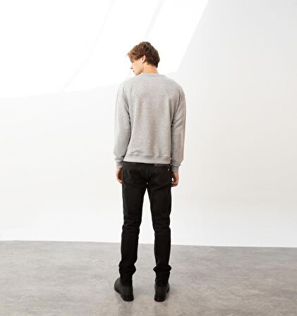 Nors Fenrir Sweatshirt Açık Gri Melanj