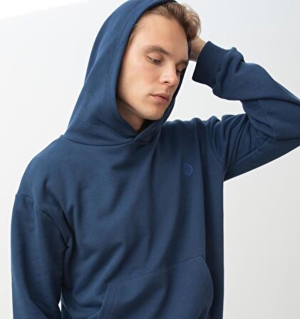 Nors Kvasir Kapüşonlu Sweatshirt Lacivert