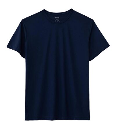 Regular Bisiklet Yaka Tshirt - Lacivert