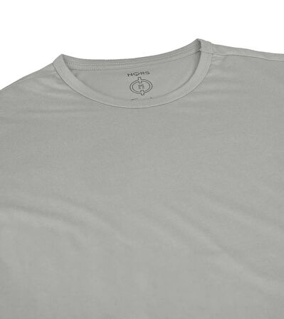 Regular Bisiklet Yaka Tshirt - Açık Gri