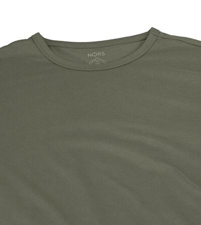 Regular Bisiklet Yaka Tshirt - Haki