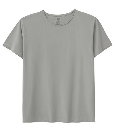 Regular Loose Tshirt - Açık Gri