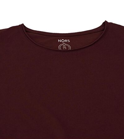 Regular Loose Tshirt - Bordo