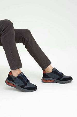 Callaghan Erkek Hakiki Deri Mavi Sneakers & Spor Ayakkabı 618 45413 ERK AYK SK22/23 AZUL