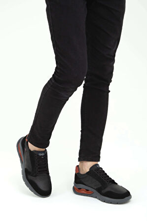Callaghan Erkek Hakiki Deri Siyah Sneakers & Spor Ayakkabı 618 45413 ERK AYK SK22/23 NEGRO