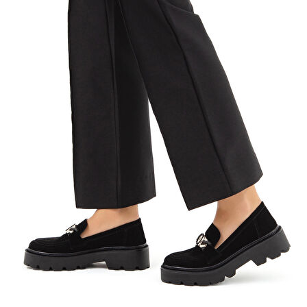 Tamer Tanca Kadın Derı Loafer Ayakkabı