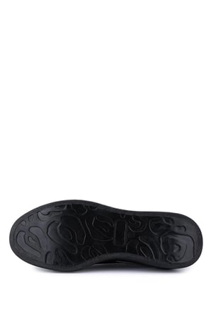 Tamer Tanca Erkek Vegan Siyah Sneakers & Spor Ayakkabı 804 642 ERK AYK SK22/23 SIYAH
