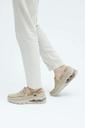 Callaghan Erkek Hakiki Deri Vizon Nubuk Casual Ayakkabı 618 52101 ERK AYK Y23 VIZON NBK