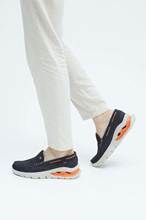 Callaghan Erkek Hakiki Deri Lacivert Nubuk Casual Ayakkabı 618 52101 ERK AYK Y23 LACI NBK