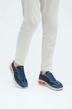 Callaghan Erkek Hakiki Deri Mavi Sneakers & Spor Ayakkabı 618 45408 ERK AYK Y23 MAVI NBK