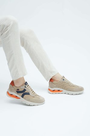 Callaghan Erkek Hakiki Deri Bej Sneakers & Spor Ayakkabı 618 45408 ERK AYK Y23 BEJ NBK