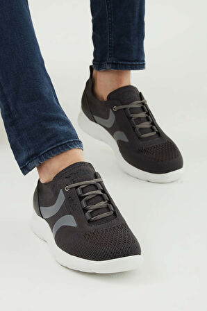 Callaghan Erkek Tekstil/Hakiki Deri Gri Sneakers & Spor Ayakkabı 618 51303 ERK AYK Y23 MINOX/GRI