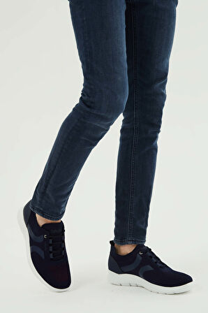 Callaghan Erkek Tekstil/Hakiki Deri Lacivert Sneakers & Spor Ayakkabı 618 51303 ERK AYK Y23 MINOX/AZUL