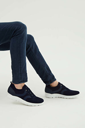 Callaghan Erkek Tekstil/Hakiki Deri Lacivert Sneakers & Spor Ayakkabı 618 51303 ERK AYK Y23 MINOX/AZUL