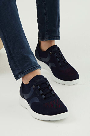 Callaghan Erkek Tekstil/Hakiki Deri Lacivert Sneakers & Spor Ayakkabı 618 51303 ERK AYK Y23 MINOX/AZUL