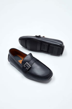 Rossi Erkek Hakiki Deri Lacivert Loafer Ayakkabı 668 201 ERK AYK Y23 LACIVERT