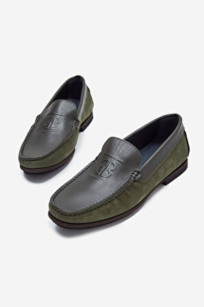 Valmenti Butte Erkek Yeşil Hakiki Deri Casual Ayakkabı 480 35220 ERK AYK Y23