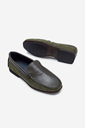 Valmenti Butte Erkek Yeşil Hakiki Deri Casual Ayakkabı 480 35220 ERK AYK Y23