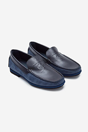 Valmenti Butte Erkek NAVY Hakiki Deri Casual Ayakkabı 480 35220 ERK AYK Y23