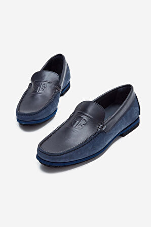 Valmenti Butte Erkek NAVY Hakiki Deri Casual Ayakkabı 480 35220 ERK AYK Y23