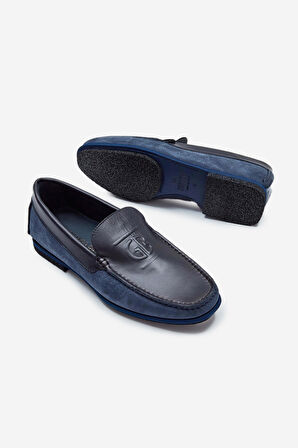 Valmenti Butte Erkek NAVY Hakiki Deri Casual Ayakkabı 480 35220 ERK AYK Y23