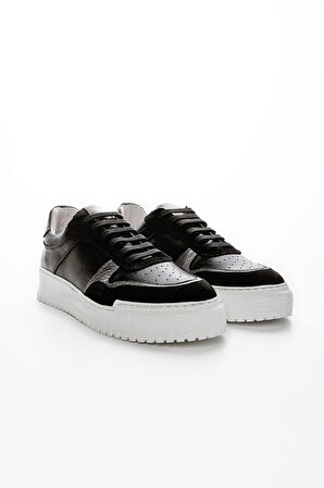 Valmenti Celeste Kadın Siyah Multi Hakiki Deri Sneakers & Spor Ayakkabı 957 39260 BN AYK Y23
