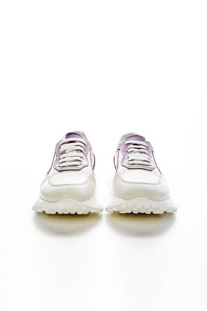 Valmenti Laura Kadın Lila Multi Hakiki Deri Sneakers & Spor Ayakkabı 957 39180 BN AYK Y23