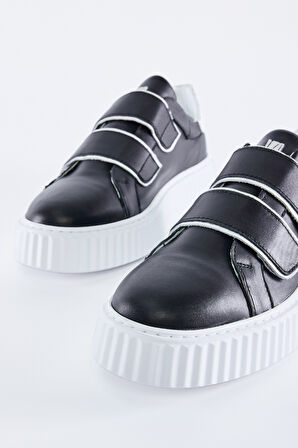 Valmenti Felipe Erkek Lacivert Nappa Hakiki Deri Spor Ayakkabı 352 18425 ERK AYK Y23