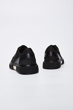 Valmenti Livio Erkek Siyah Nubuk Hakiki Deri Sneakers & Spor Ayakkabı 352 18004 ERK AYK Y23