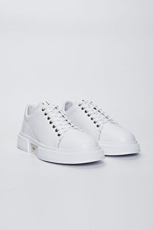 Valmenti Livio Erkek Beyaz Nappa Hakiki Deri Sneakers & Spor Ayakkabı 352 18004 ERK AYK Y23
