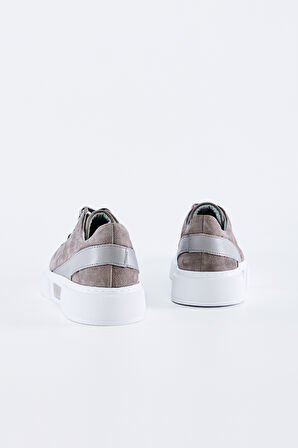 Valmenti Livio Erkek Gri Nubuk Hakiki Deri Sneakers & Spor Ayakkabı 352 18004 ERK AYK Y23