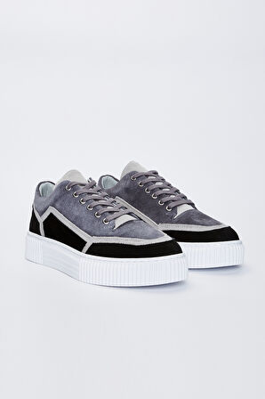Valmenti Felice Erkek Siyah Süet Hakiki Deri Sneakers & Spor Ayakkabı 352 18140 ERK AYK Y23