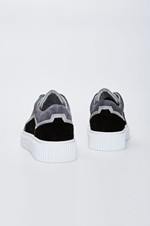 Valmenti Felice Erkek Siyah Süet Hakiki Deri Sneakers & Spor Ayakkabı 352 18140 ERK AYK Y23