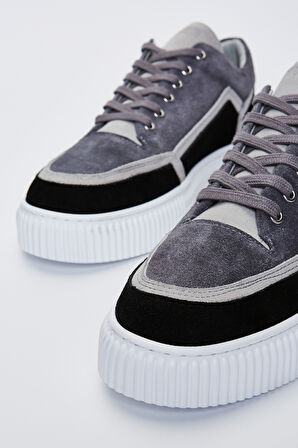 Valmenti Felice Erkek Siyah Süet Hakiki Deri Sneakers & Spor Ayakkabı 352 18140 ERK AYK Y23