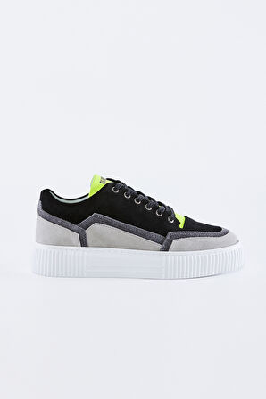 Valmenti Felice Erkek Gri Multi Hakiki Deri Sneakers & Spor Ayakkabı 352 18140 ERK AYK Y23