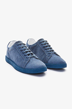 Valmenti Marino Erkek Lacivert Süet Hakiki Deri Sneakers & Spor Ayakkabı 965 3201 ERK AYK Y23