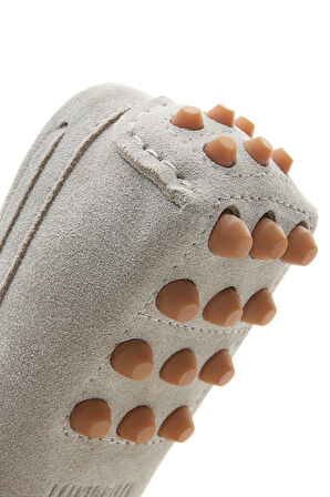 Valmenti Karen Kadın Bej Süet Hakiki Deri Loafer Ayakkabı 355 4042 BN AYK Y23