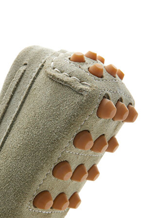 Valmenti Karen Kadın Avakado Süet Hakiki Deri Loafer Ayakkabı 355 4042 BN AYK Y23