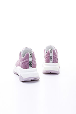 Valmenti Conde Kadın Mor Süet Hakiki Deri Spor Ayakkabı 810 097-031 BN AYK Y23